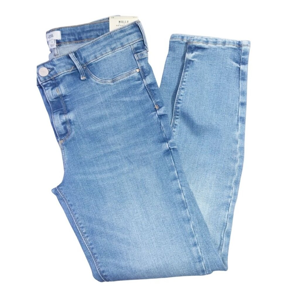River Island Jeans NWT Molly Mid Rise Jeans Size 14R